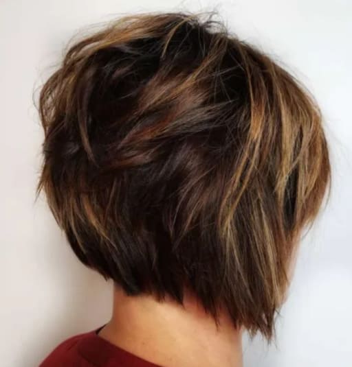 Light and Fresh Short Shaggy Bob