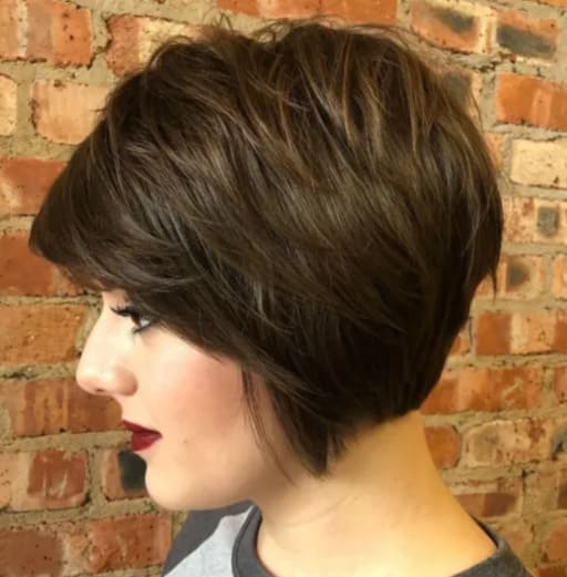 Jaw-Length Walnut Brown Bob