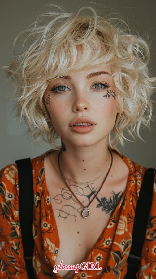 curly hairstyle idea