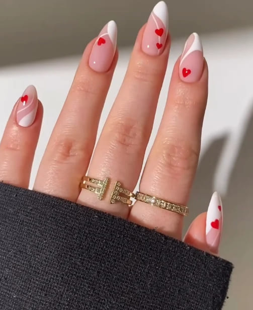 Cute Valentines Nails