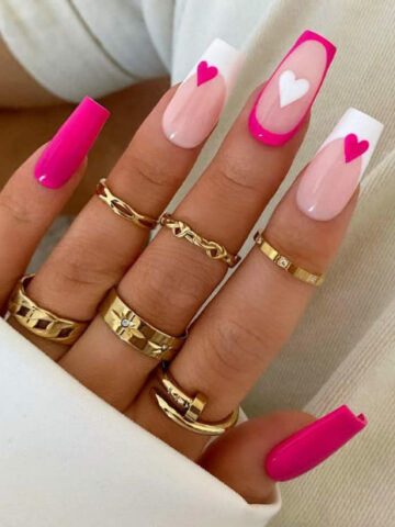 30 Valentine Nail Ideas That Will Make Your Heart Skip a Beat