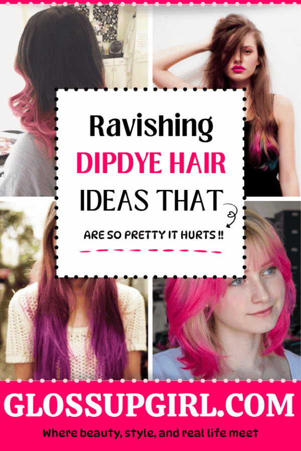 DIP DYE HAIR IDEAS