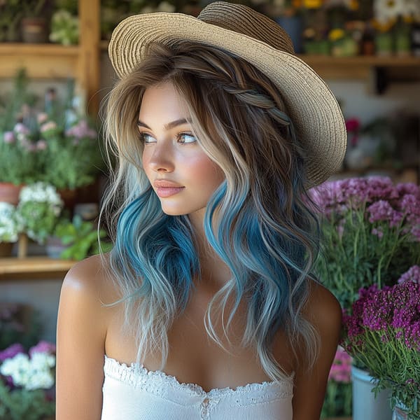 Dip Dye Hair Idea