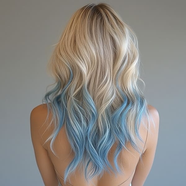 Dip Dye Hair Idea