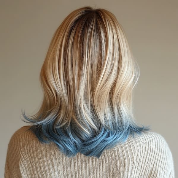 Dip Dye Hair Idea