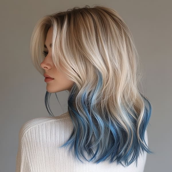 Dip Dye Hair Idea