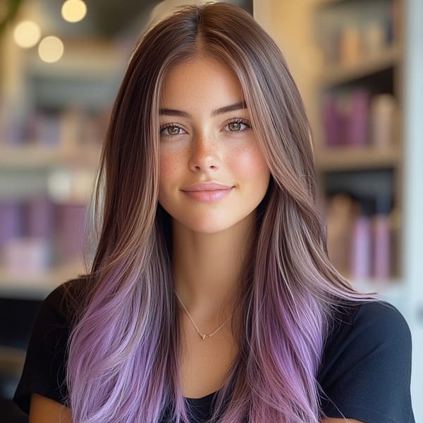 Dip Dye Hair Idea