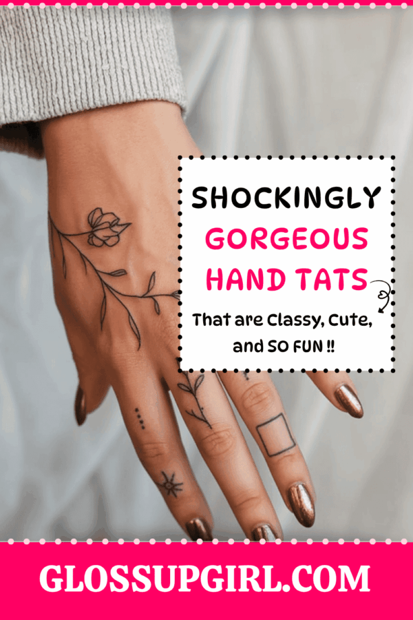 Hand Tattoos for Women