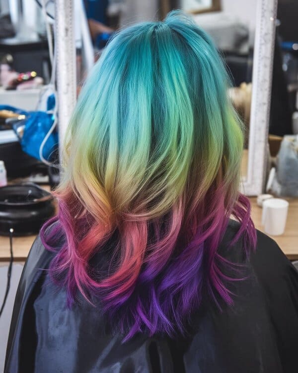 mermaid hair idea