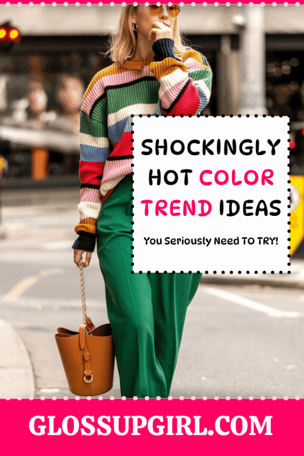 Colorful outfit ideas for every day of the week