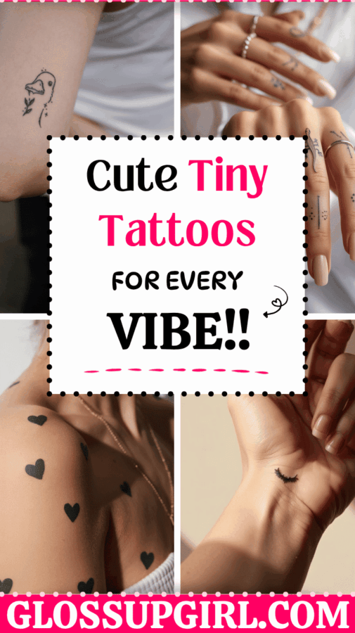 Tiny Tattoo Ideas for Women