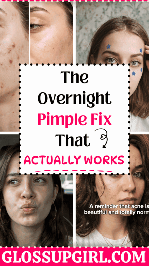 how to fix a pimple overnight