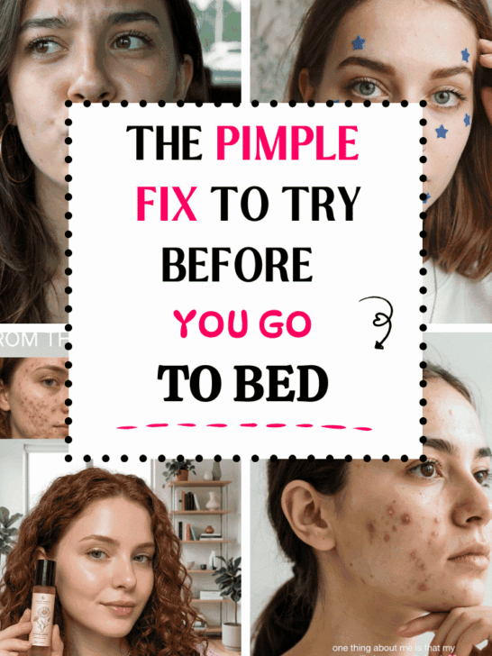 how to fix a pimple overnight